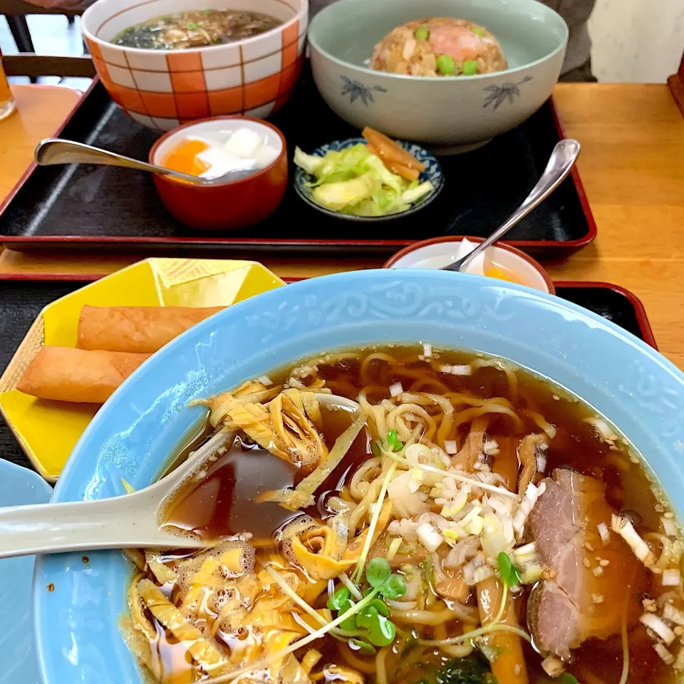 ラーメンと海老春巻きセット|ともこさん