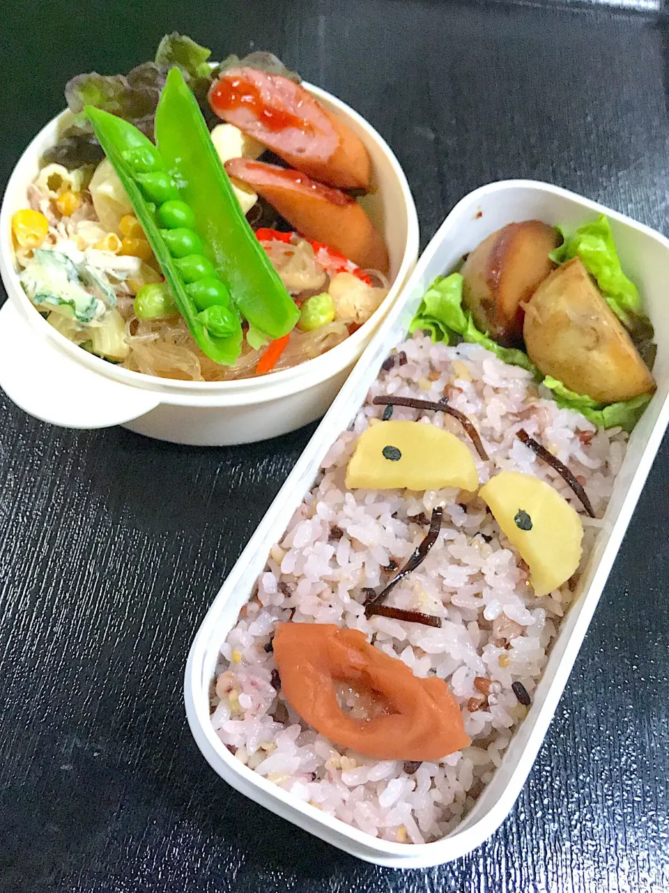 Snapdishの料理写真:お弁当〜〜🍱 旦那🍱|まんぞーさん