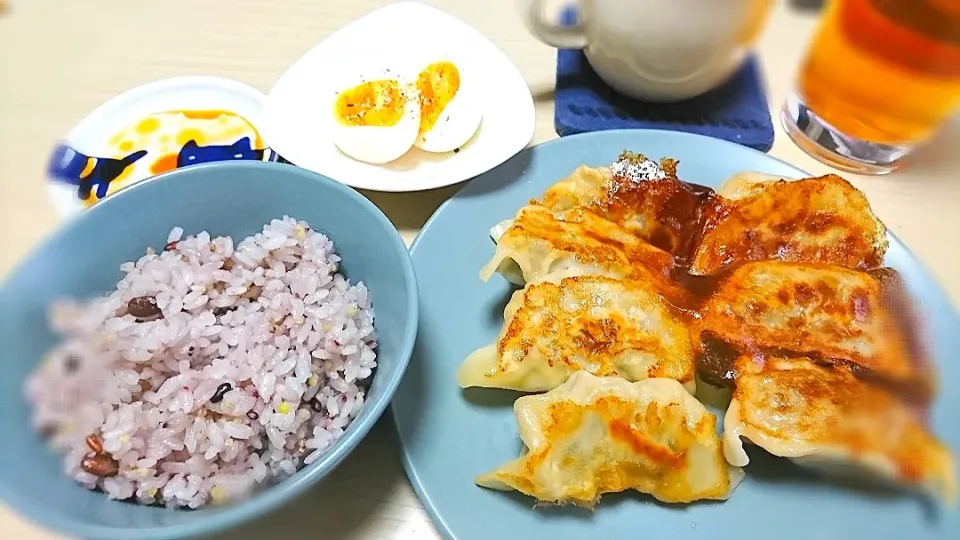 餃子定食|えびぱんさん