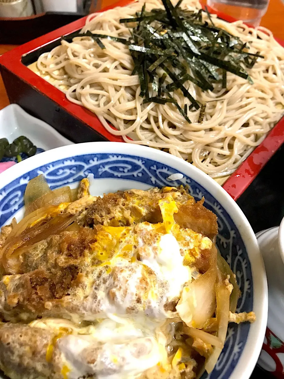 カツ丼とざるそば！|Tomyさん