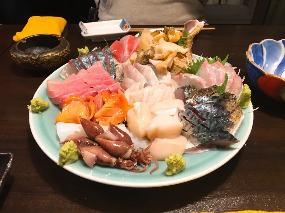 Snapdishの料理写真:刺身の盛り合わせ|chan mitsuさん