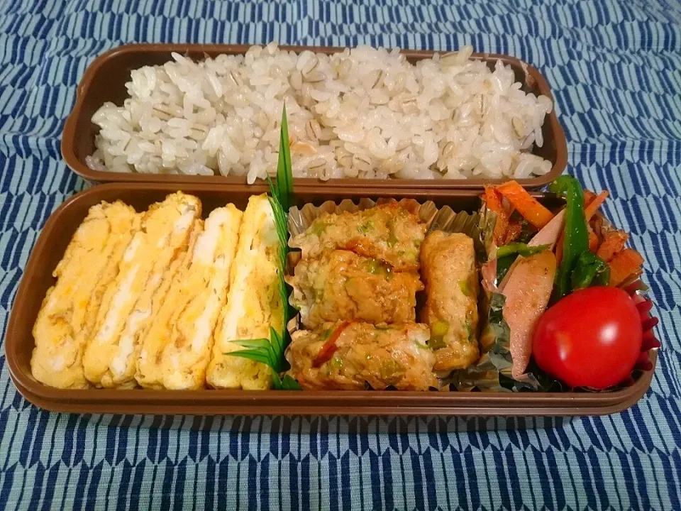 ☆今日のお弁当☆  パパのお弁当作り始めました。|hamamaさん