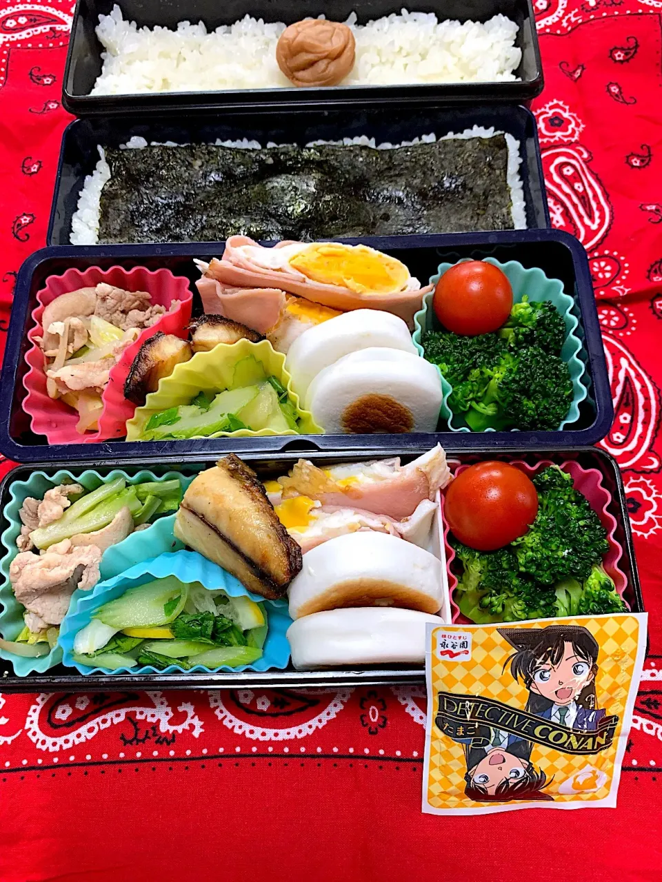 Snapdishの料理写真:息子&娘のお弁当4/16|iguigupopさん