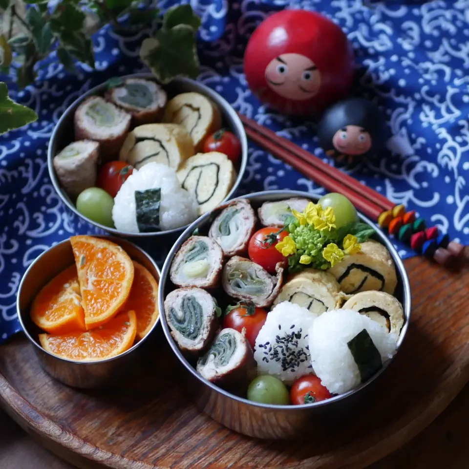 ネギの肉巻き弁当|小西ユカリさん