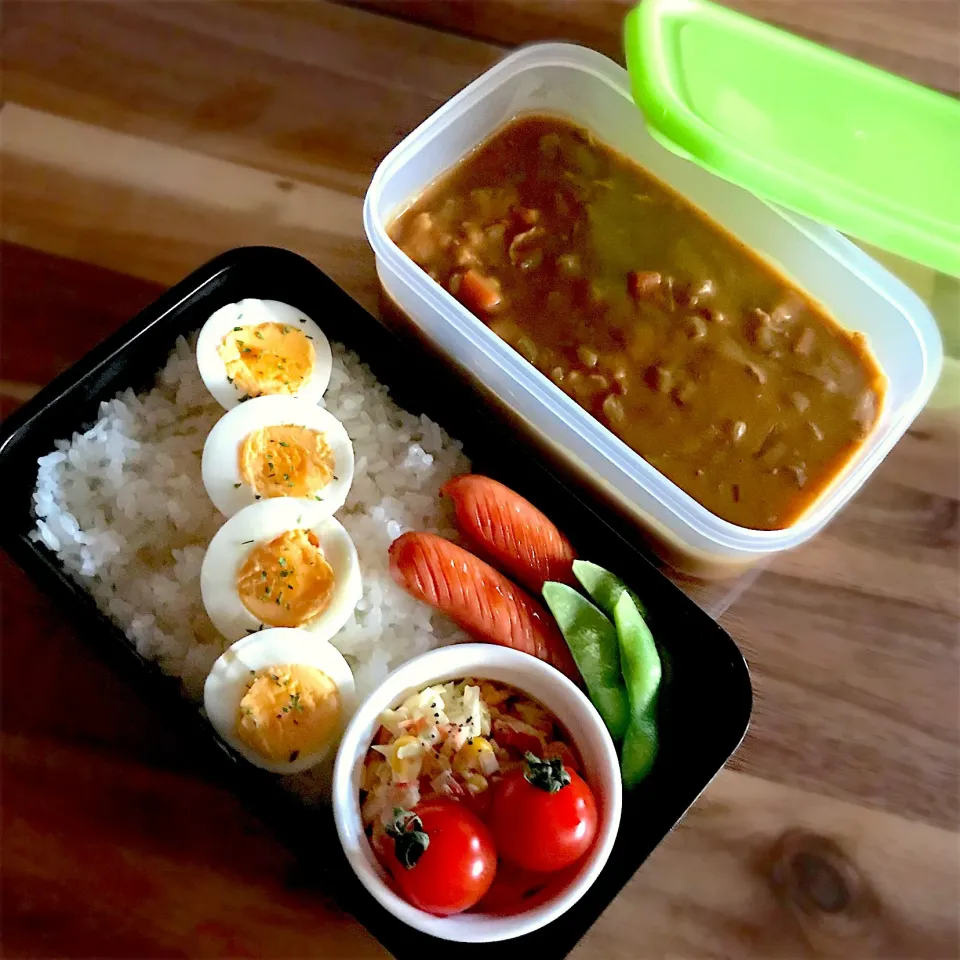 カレーの旦那弁当♡|ちぃさん