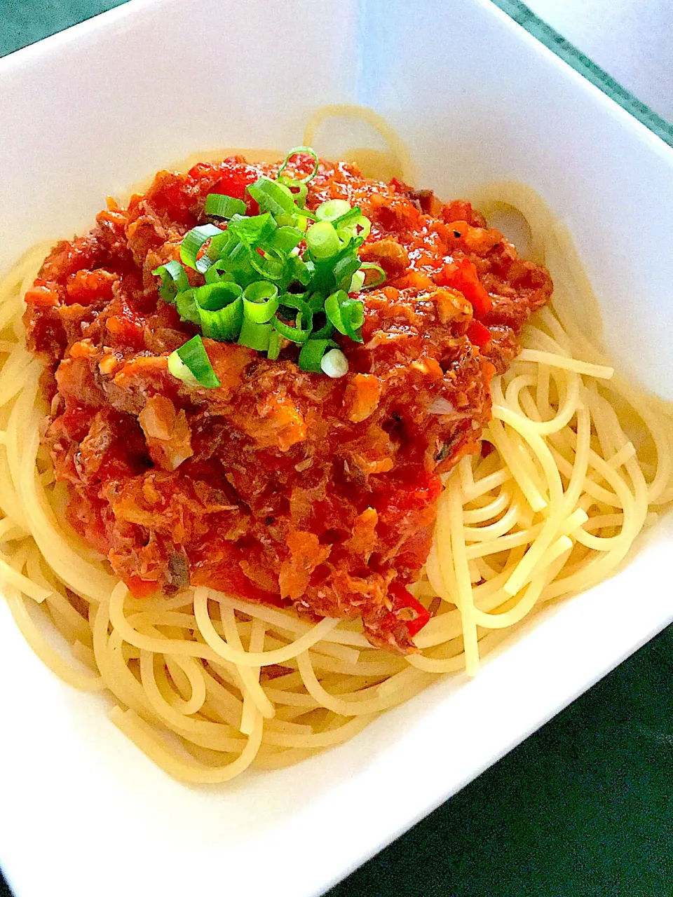 鯖の水煮缶のトマトソースパスタ🍅お肉じゃないのよ‼️|🌺🌺Foodie🌺🌺さん