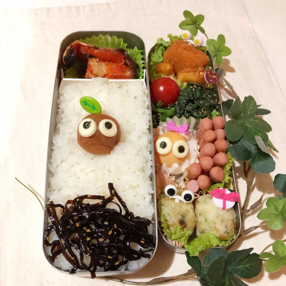 4/17❤︎旦那さんのお弁当❤︎ 
#今日のお弁当 #弁当 #お昼ごはん #旦那さん弁当 #ランチ|Makinsさん