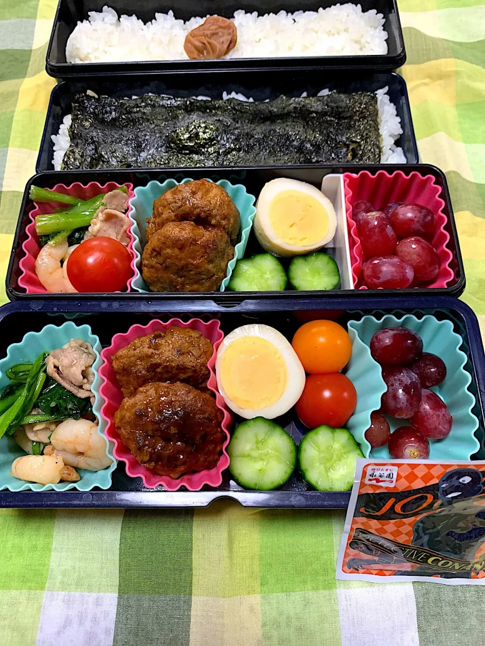 Snapdishの料理写真:息子&娘のお弁当4/17|iguigupopさん