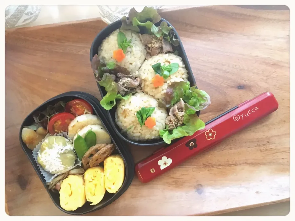 Snapdishの料理写真:JK弁当🌸2019.4.17(Wed.)|yucca@さん