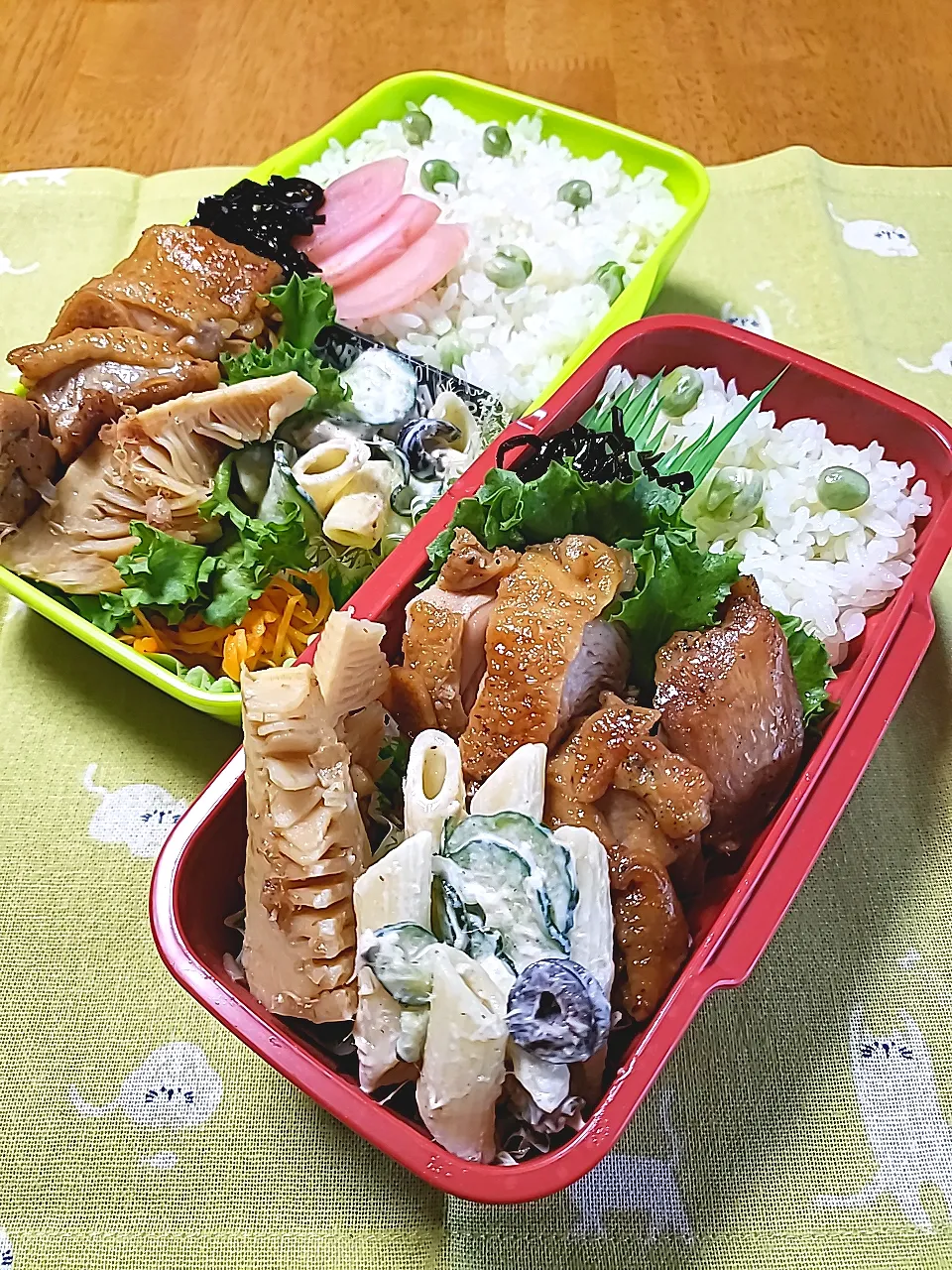 Snapdishの料理写真:4/17(水)　お弁当♪|marikuruさん