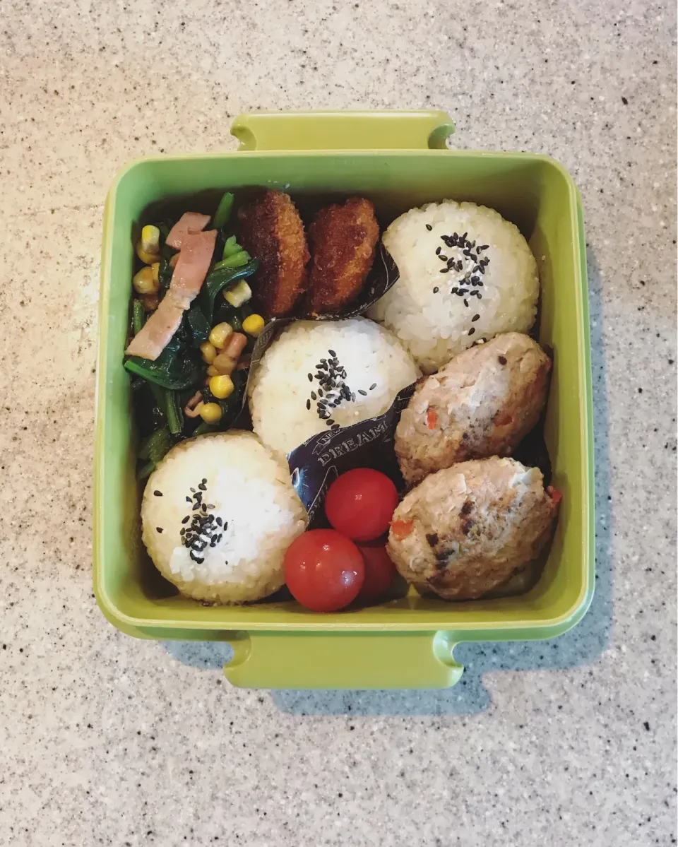 豆腐つくね弁当🍱
 #弁当  #高校生男子弁当  #お弁当  #体づくり  #部活弁当 #|ちっくんさん