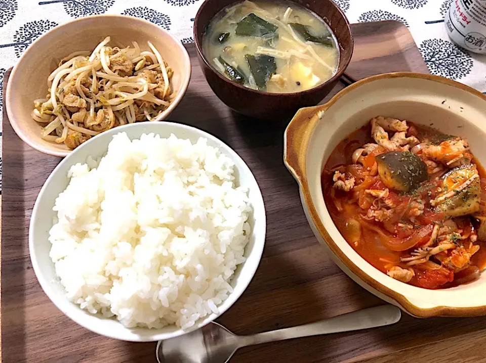 豚肉と野菜のトマト煮|こはるさん