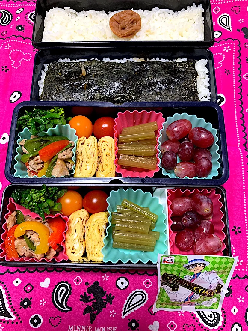 Snapdishの料理写真:息子&娘のお弁当4/18|iguigupopさん