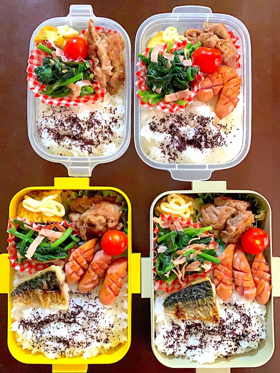 家族のお弁当🍱|まこさん