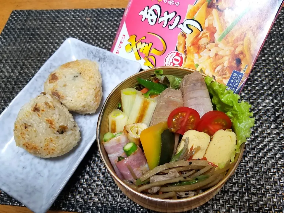 今日は　焼おにぎりで😆👍|クッキングオヤジさん