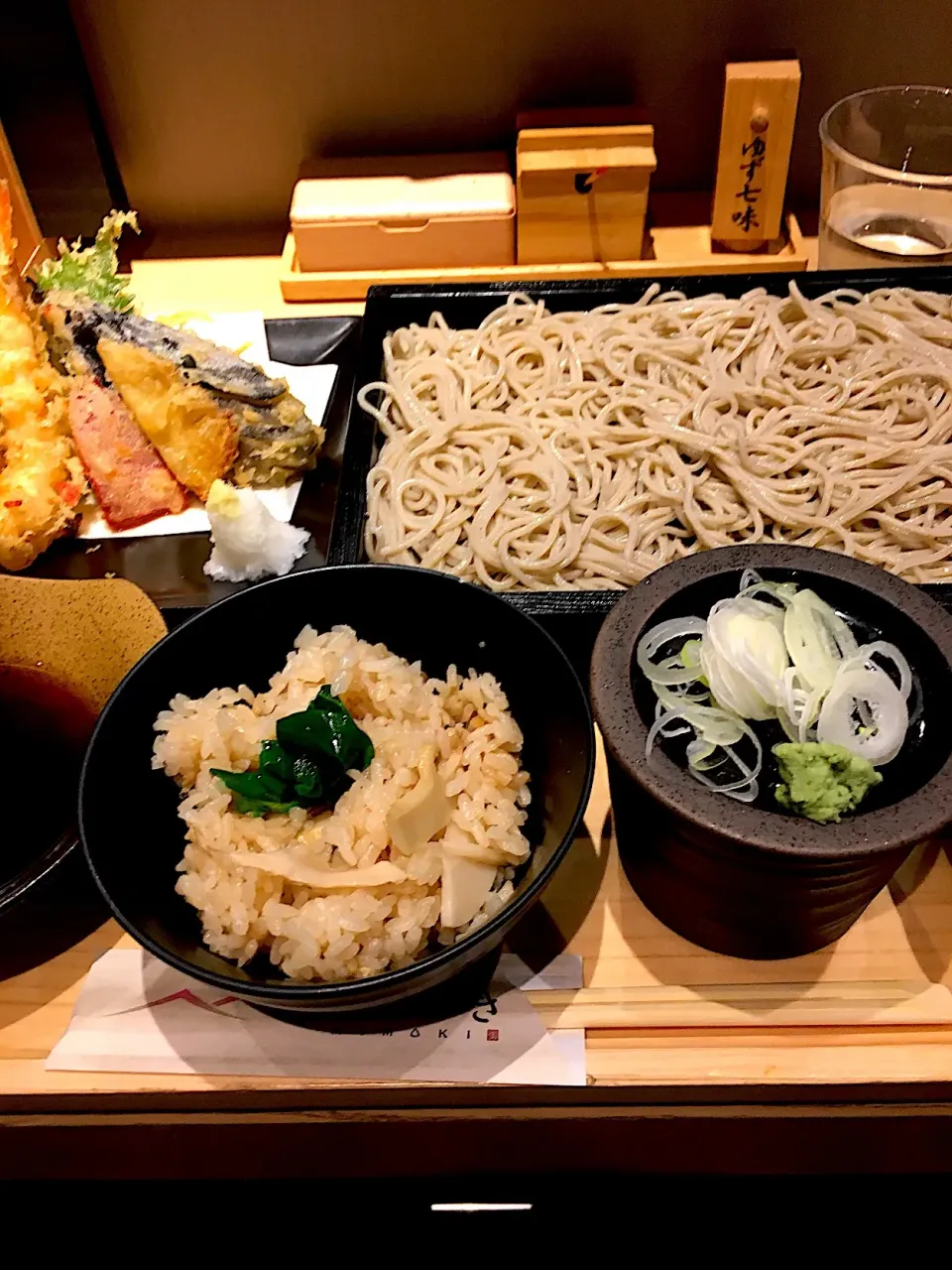 蕎麦きり みまきの天盛り板せいろ御膳＠赤坂|Yasuhiro Koikeさん