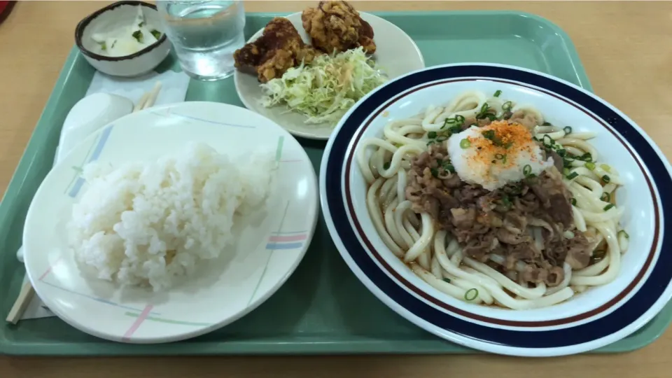 ぶっかけ肉うどん定食|おっちさん