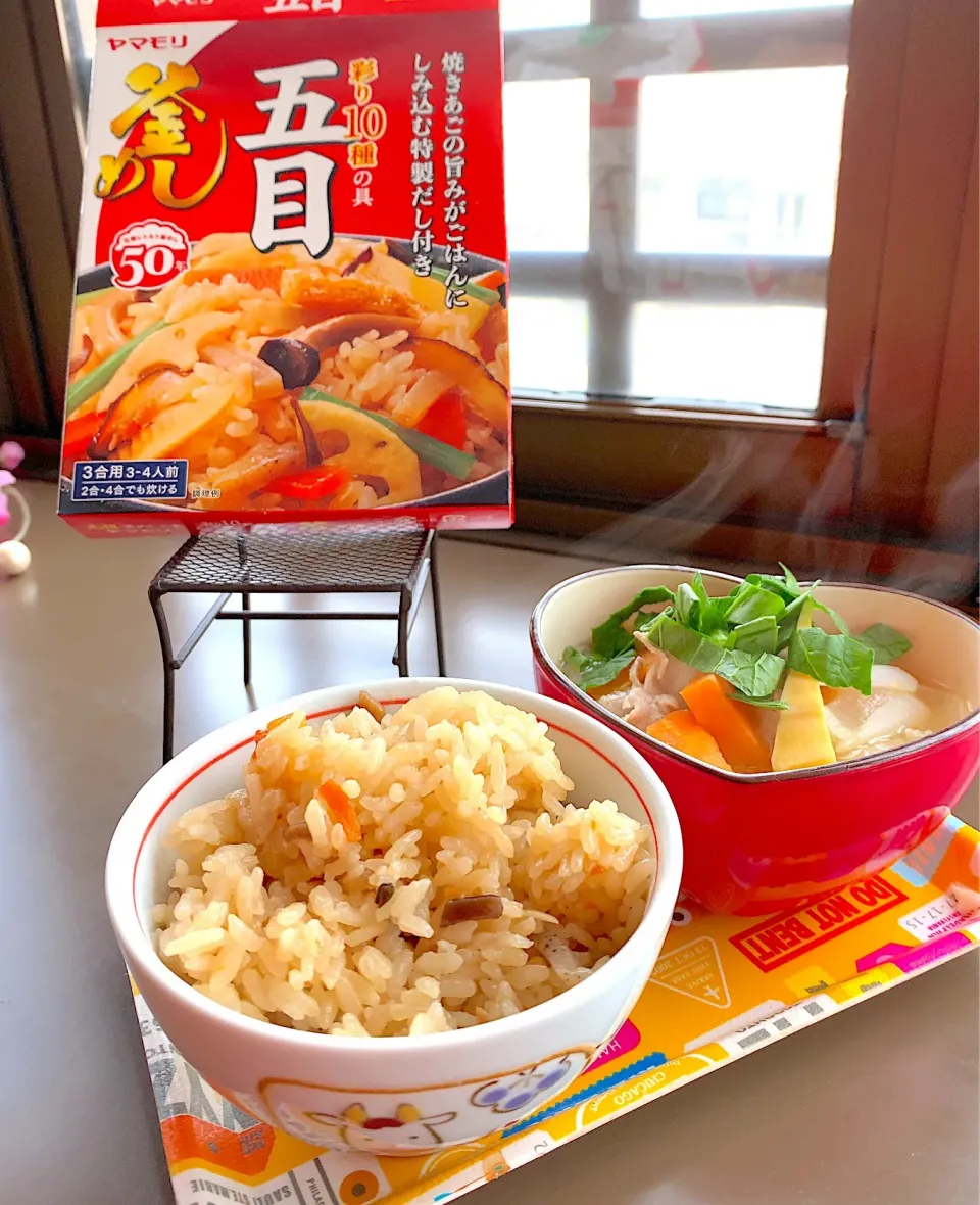 からあげビールさんの料理 春の味覚たっぷり♪たけのこと新玉ねぎのほっこり豚汁|ビーグルさん