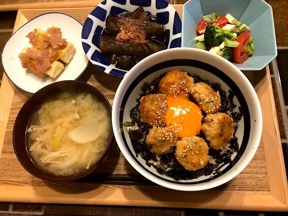 しそつくね丼|Wanchanさん