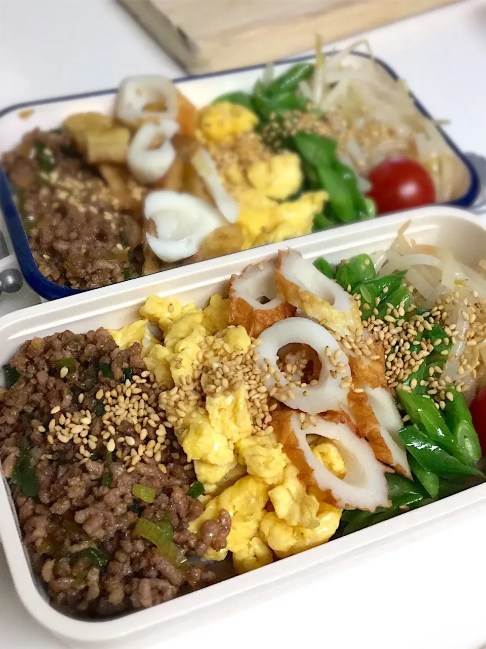 長女の中学弁当！
久しぶりに五色丼！|yukoさん