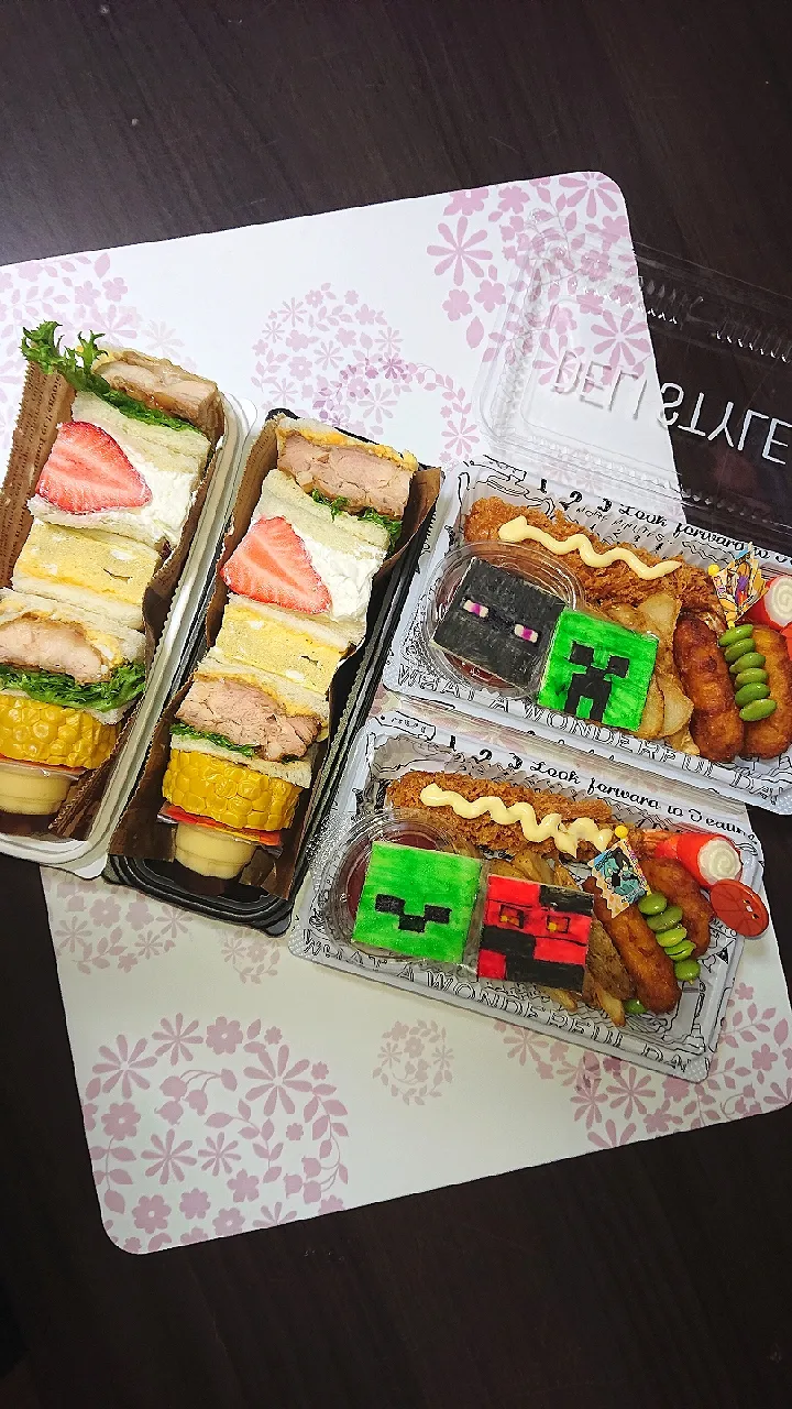 サンドイッチ🥪弁当🎵|どんよりーなさん