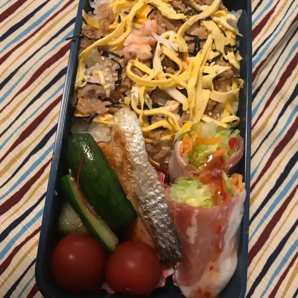 Snapdishの料理写真:#弁当  #息子  #弁当記録|seycoさん