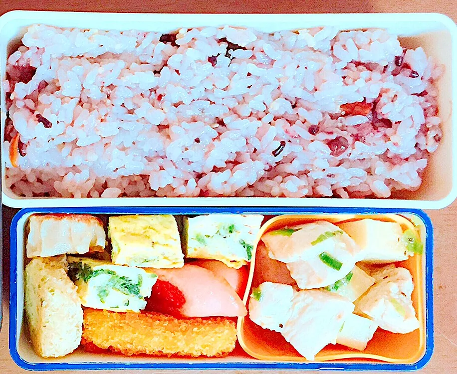 タケノコち鶏むね肉のペペロンチーノ弁当|sugiさん