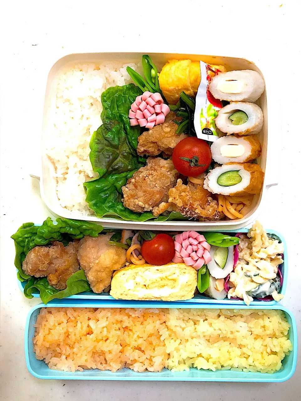 毎日のお弁当 #旦那弁当  #娘弁当|momonokiさん