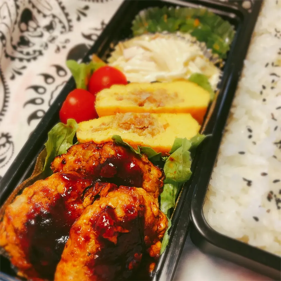 男子お弁当❁¨̮
 #手作り弁当 
 #男子高校生弁当 
 #お弁当記録|ゆめぴりかさん