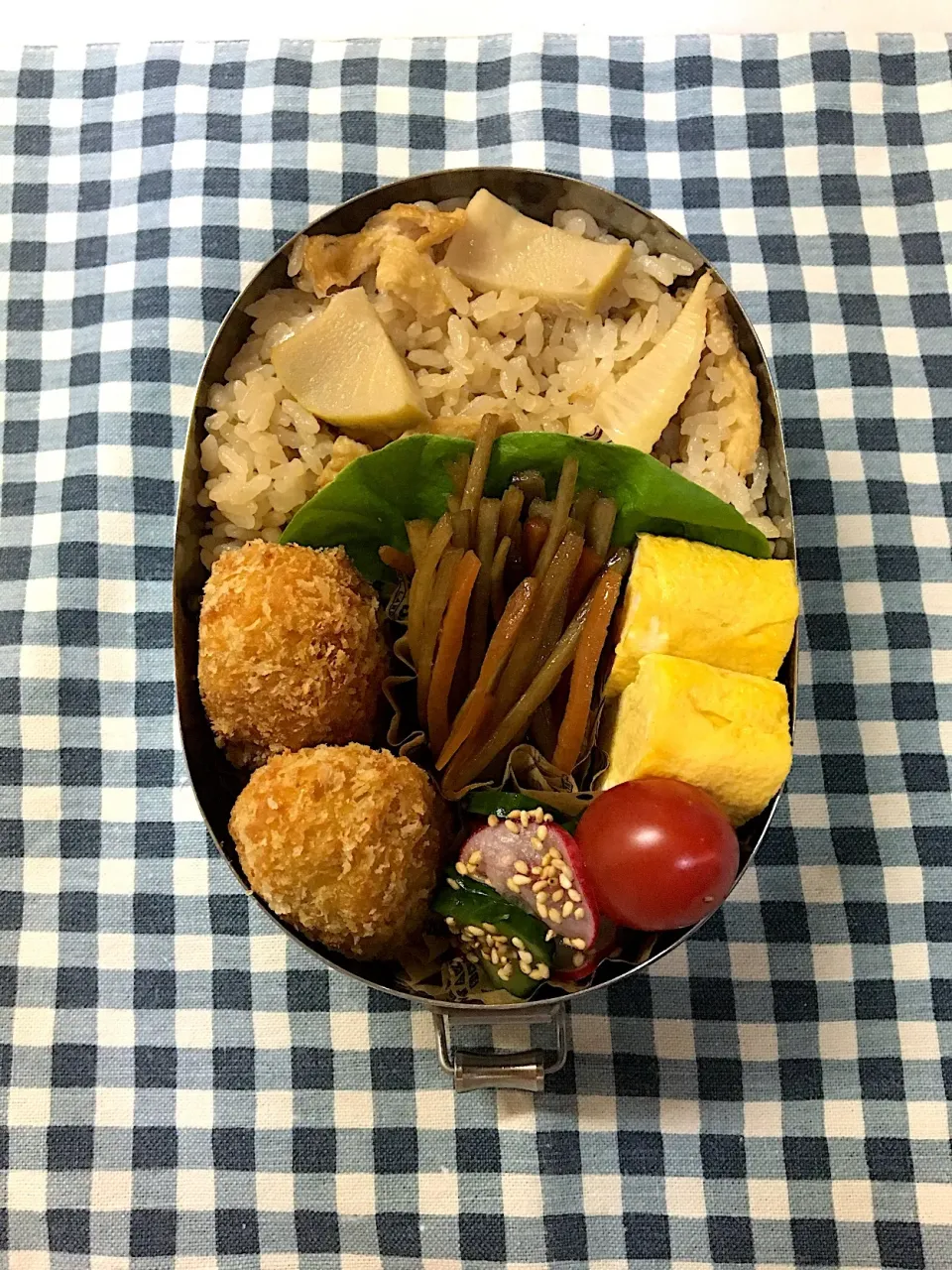 息子のお弁当4月19日|りんご✖️2さん