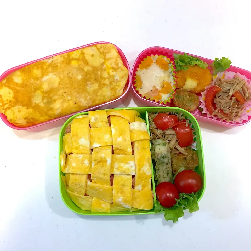 オムライス弁当|よくちゃんさん