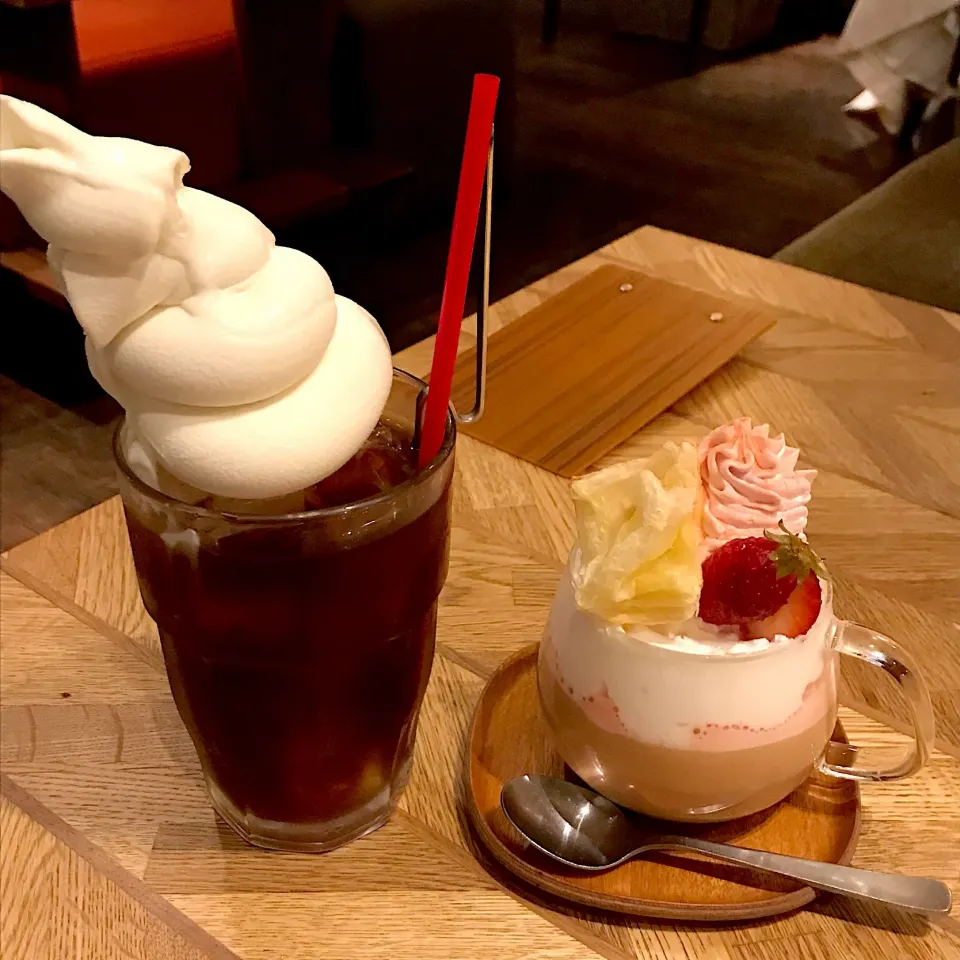 Snapdishの料理写真:ちょっとブレイク〜コーヒーフロート|perfuさん