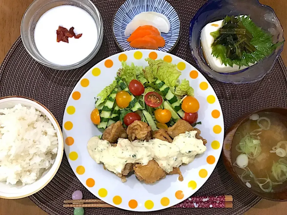 チキン南蛮定食|ゆうかさんさん