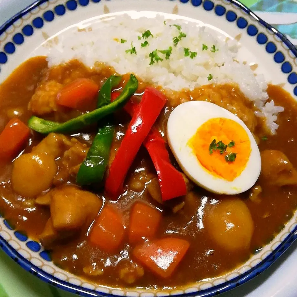 チキンカレー🍛(4/19)|海猫さん