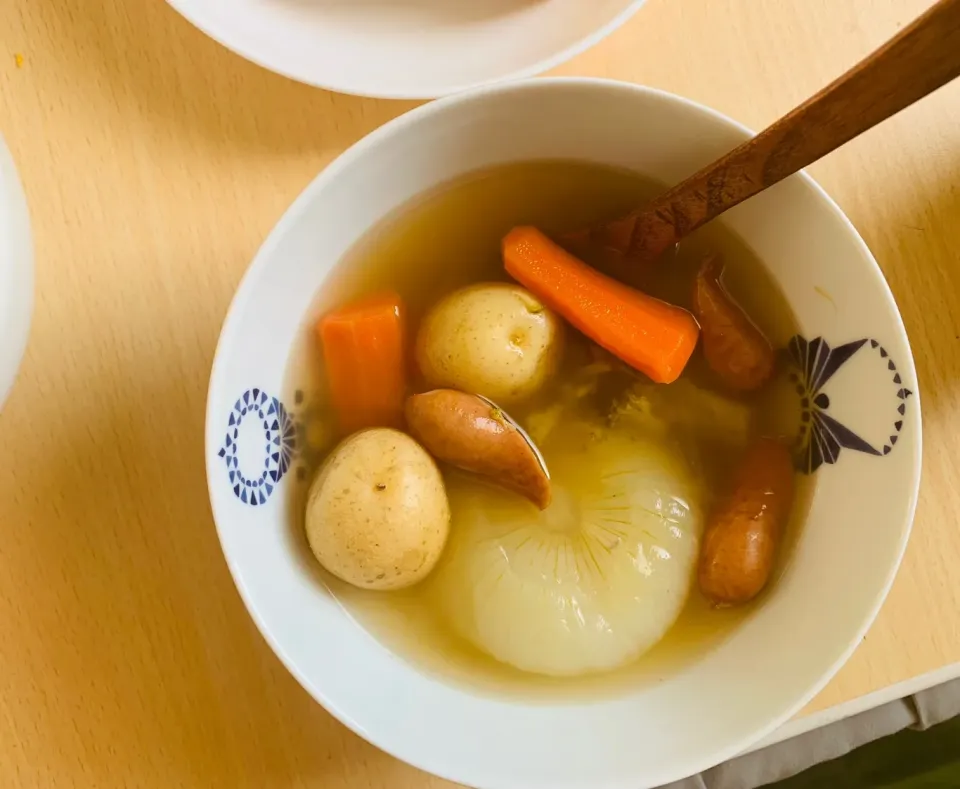 炊飯器でまるごとスープ|長谷川さんさん