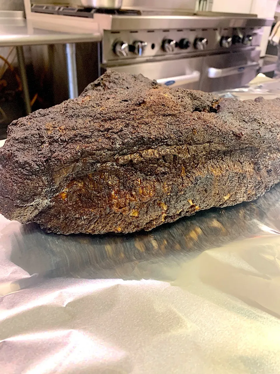 Snapdishの料理写真:Smoked brisket|Pitmasterさん