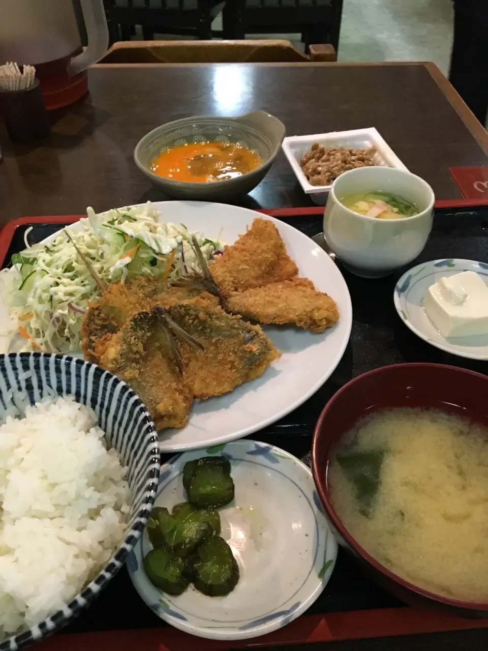 アジフライ定食|PegaOさん