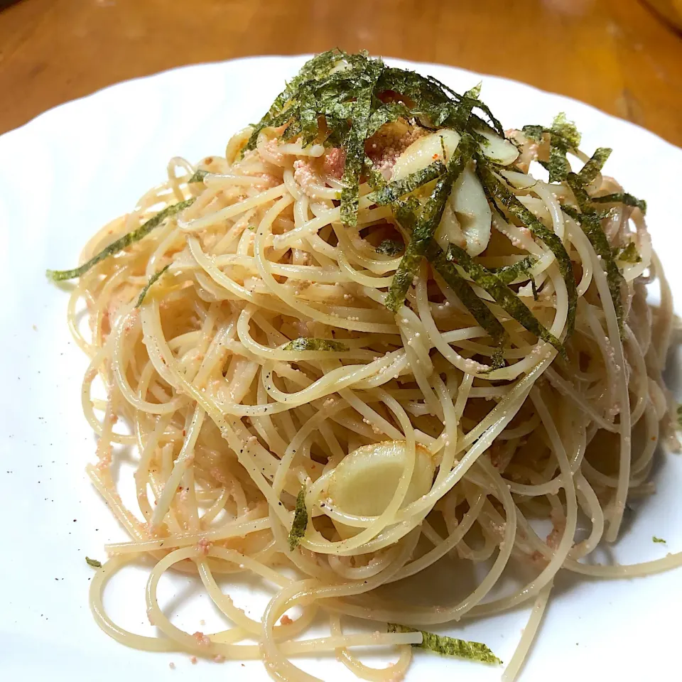 糖質オフパスタで明太子パスタ|沖縄「ピロピロ」ライフさん