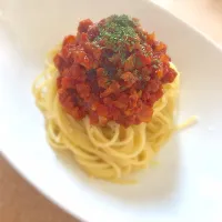 Snapdishの料理写真:ミートソースパスタ|Shinkunさん