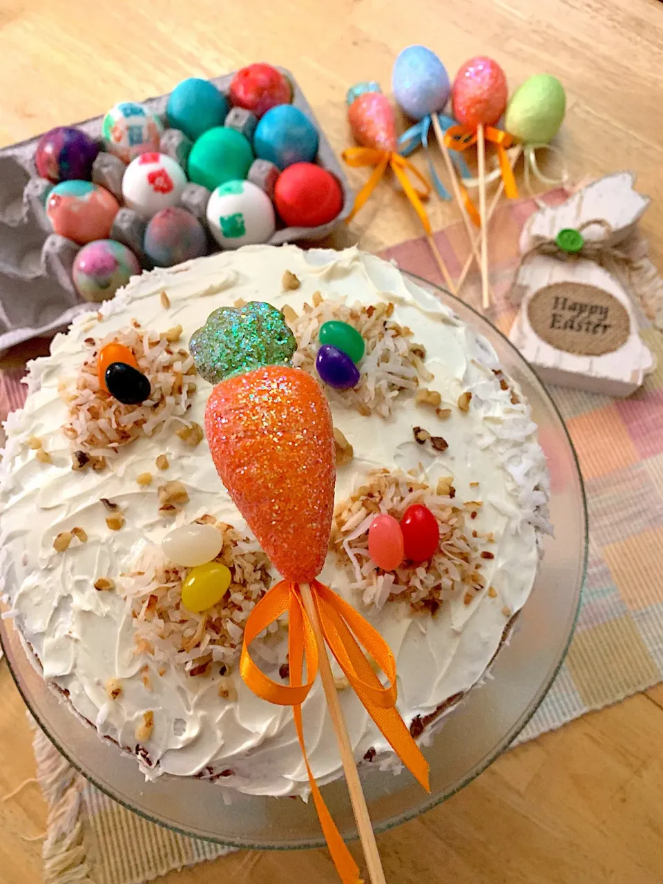 Happy Easter 2019 Cake #eastercake #carrotpineapplecake|🌺IAnneさん