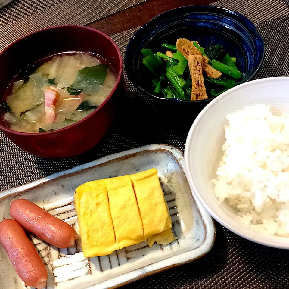 朝ごはん|モスグリーンさん