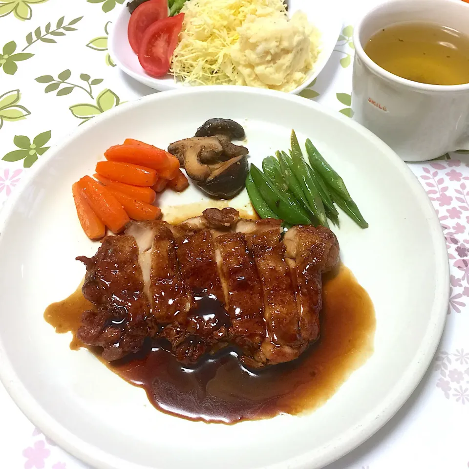 鶏モモ肉の照り焼き|まみっこさん