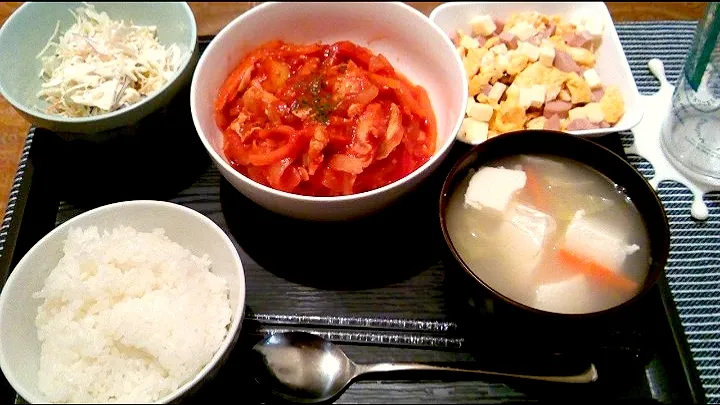 🐔チキンのトマト煮トマト🍅|舞羅さん