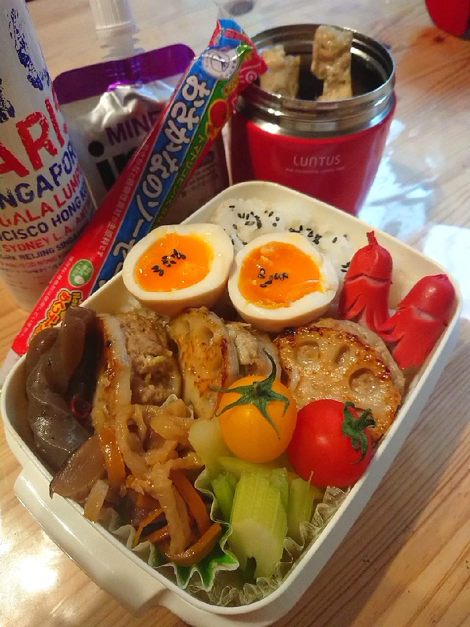 2019.4.22 息子弁当🍱|あずきラテさん