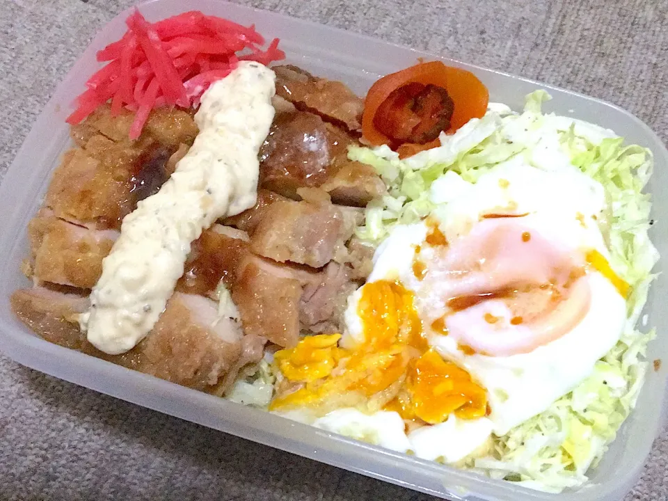 旦那ちゃん弁当(๑╹ω╹๑ )|ちゃびきゅさん