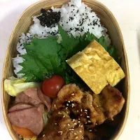 Snapdishの料理写真:今日のお弁当😄|ushigaeu*gonekoさん