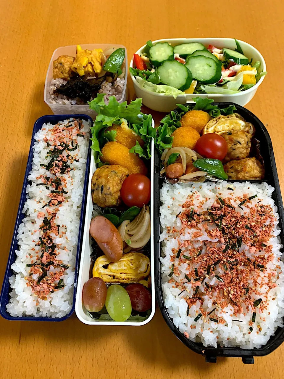 今日のお弁当♡2019.4.22.|kimikimiさん