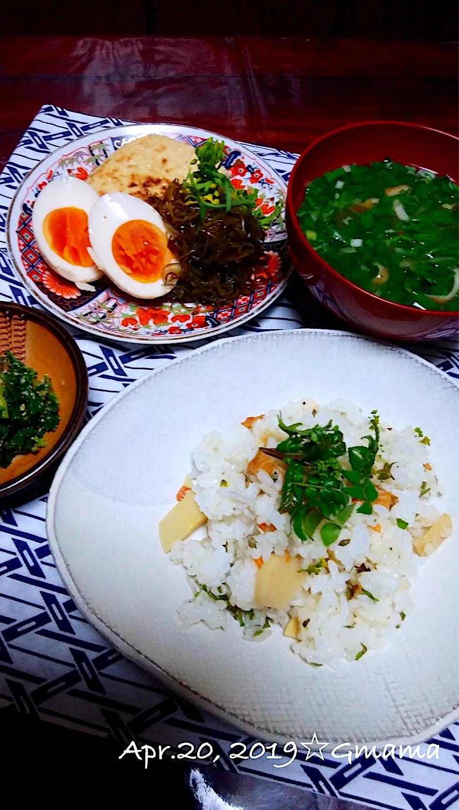 Gママの晩ごはん☆筍ご飯🌿|kaoriさん