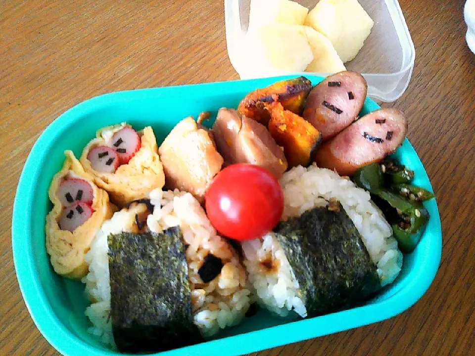 4/22 学童弁当💮|まきごろうさん