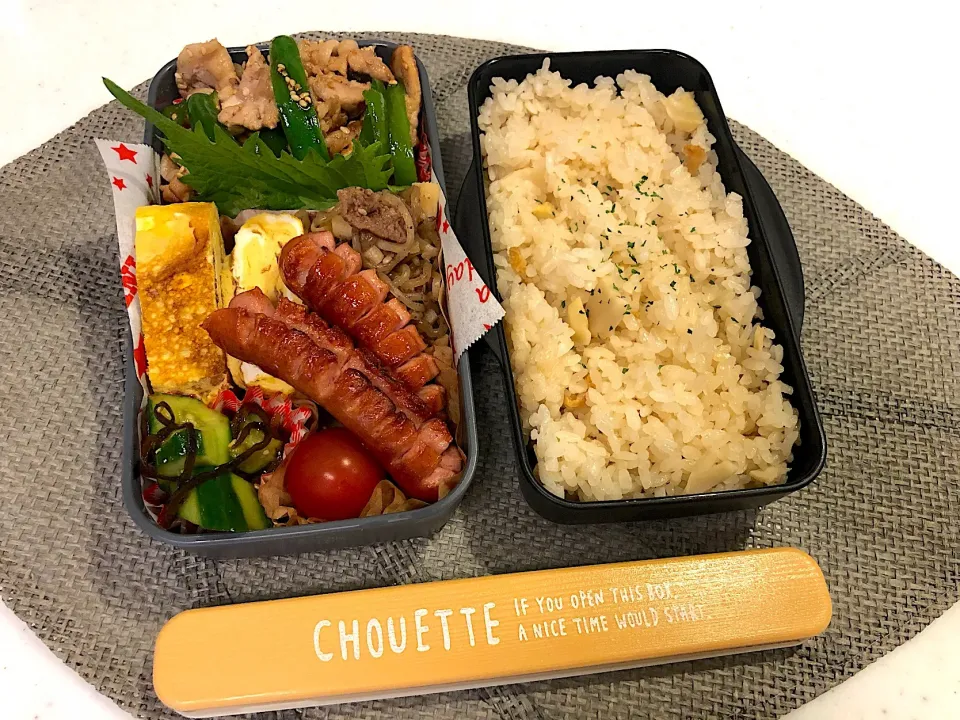 Snapdishの料理写真:4/22  息子弁当🍱|naaaaaaa♡さん